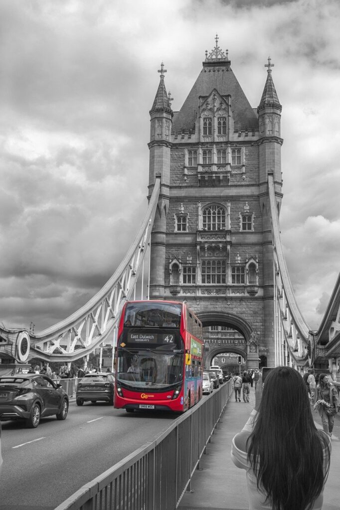 london, bridge, bus